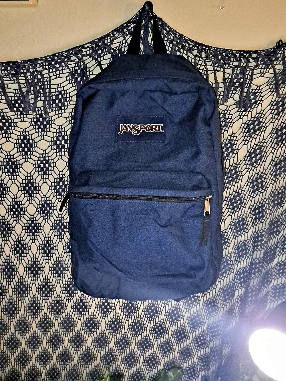 Standard Size Blue JanSport Backpack